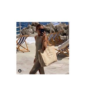 NWT Zara Sleeveless Long Crochet Beach Knit Dress in Ivory